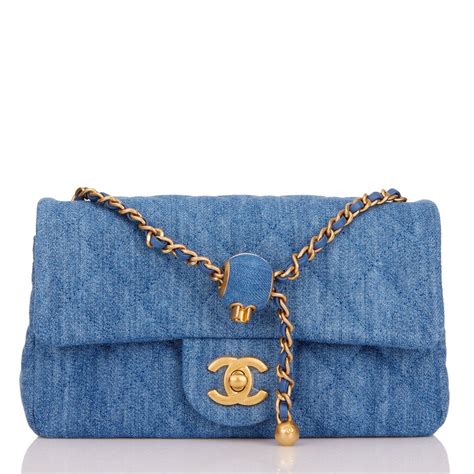 denim chanel mini flap|Flap Bags .